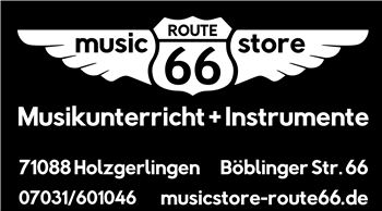 (E) Gitarrenunterricht / Musicstore Route66 - Private Musikschule & Musikinstrumente, Musicstore Route66 / Private , Gitarre, Holzgerlingen