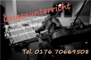 GEIGE UNTERRICHT ONLINE, Tesei Musikschule, Geige, Kaiserslautern
