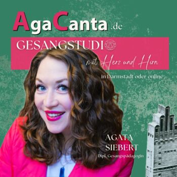 Gesangstudio AgaCanta, Agata Siebert, Gesang, Darmstadt