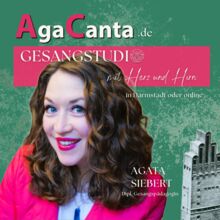 Gesangstudio AgaCanta, Agata Siebert, Gesang, Darmstadt